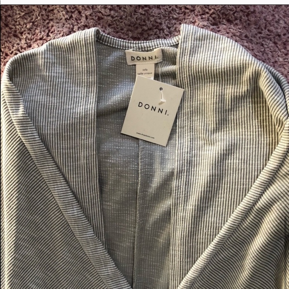 Ribbed Donni Sweater Cardigan